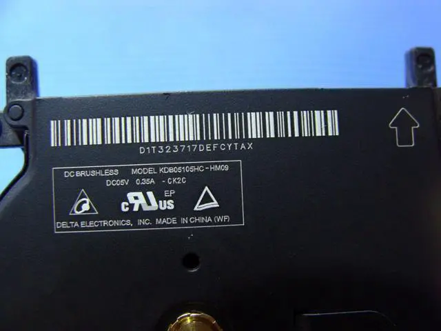 Alt view image 3 of 5 - Cpu cooling fan for Air A1465 11.6 inches Mid 2013 MD711LL Assy 923-0433