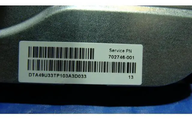 Alt view image 3 of 5 - Cpu cooling fan for HP Pavilion 15-b153cl 15.6 inches 702746-001
