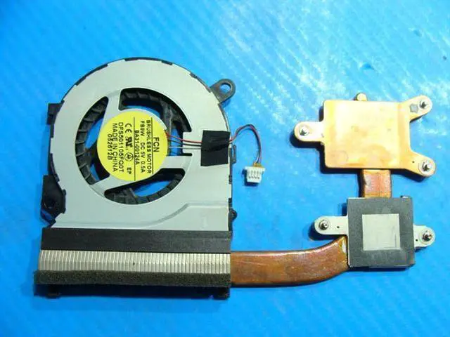 Alt view image 2 of 5 - Cpu cooling fan for Samsung NP530U4C-S02SG 13.3 inches with Heatsink BA62-00721A