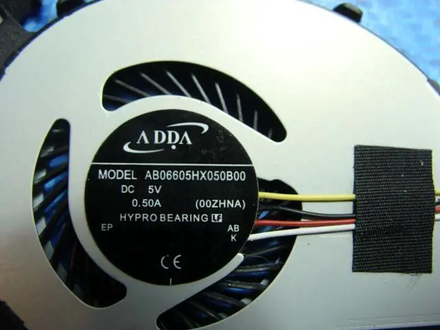 Alt view image 3 of 5 - Cpu cooling fan for Acer Chromebook CB5-571 15.6 inches with Heatsink 34ZRFTATN00