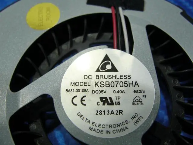 Alt view image 3 of 5 - Cpu cooling fan for Samsung NP300E5C-A09US 15.6 inches BA31-00108A