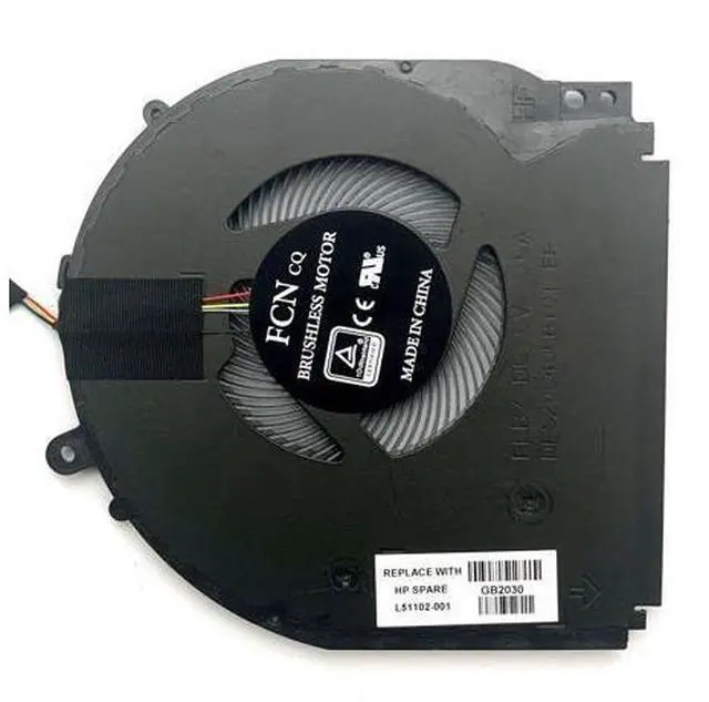 Alt view image 2 of 5 - Cpu cooling fan for HP Pavilion X360 14-DH 14M-DH 14M-DH0003DX L51102-001