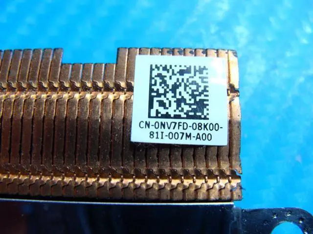 Alt view image 3 of 5 - Cpu cooling fan for Dell Latitude 5480 14 inches with Heatsink NV7FD