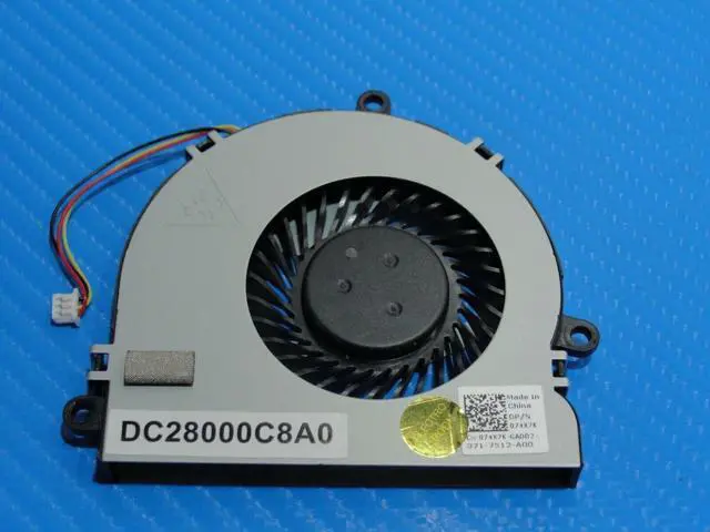 Alt view image 2 of 5 - Cpu cooling fan for Dell Inspiron 15-3521 15.6 inches 74X7K DC28000C8A0 #3