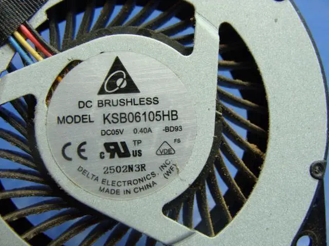 Alt view image 3 of 5 - Cpu cooling fan for Asus X54C-BBK22 15.6 inches with Heatsink 13N0-LJA0901 13GN7B1AM010-1