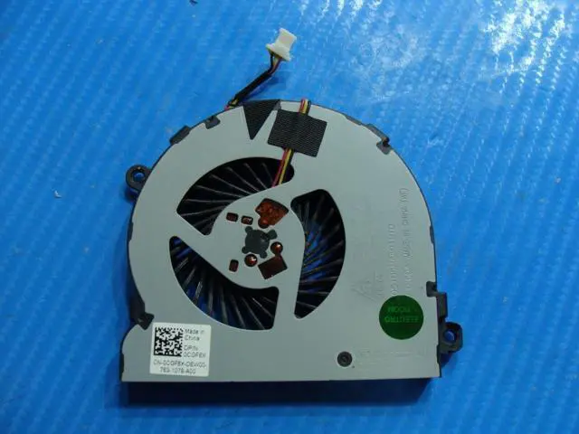 Alt view image 2 of 4 - Cpu cooling fan for Dell Inspiron 15 3567 15.6 inches CGF6X 023.1007E.0001