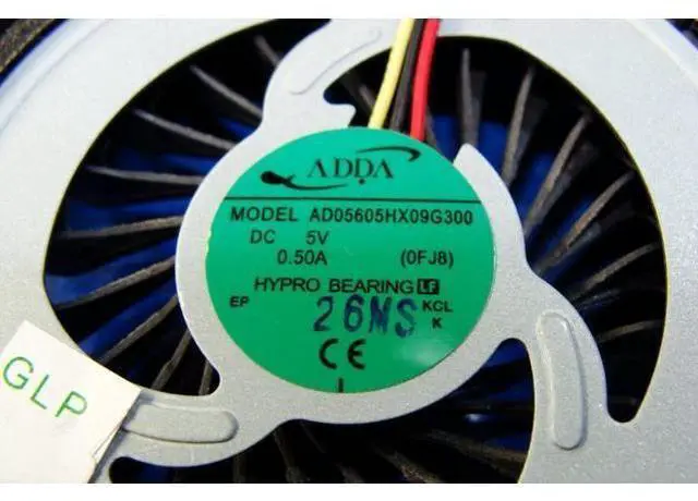 Alt view image 3 of 5 - Cpu cooling fan for Sony Vaio SVE151190X 15.6 inches with Heatsink 3VHK5TMN050