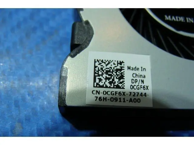 Alt view image 2 of 5 - Cpu cooling fan for Dell Inspiron 15 3542 15.6 inches CGF6X 023.1007E.0011