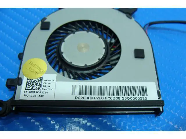 Alt view image 3 of 5 - Cpu cooling fan for Dell XPS 13 9343 13.3 inches XHT5V DC28000F2F0 #2