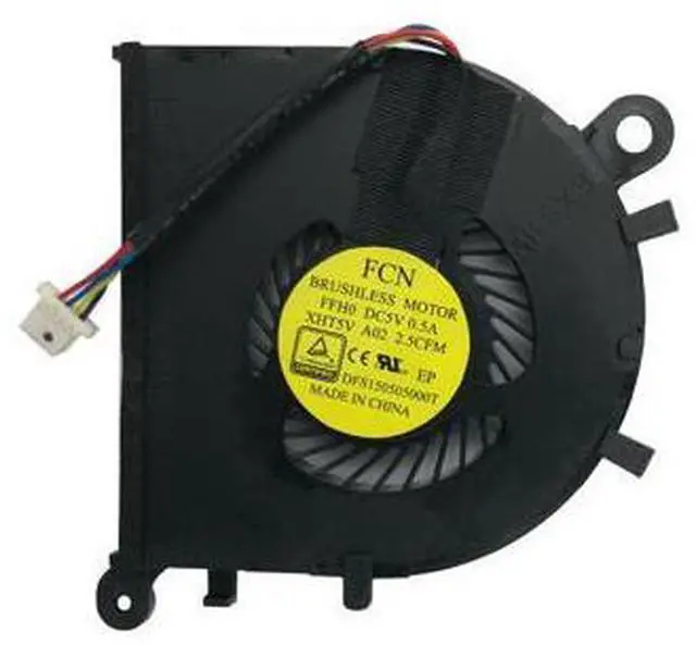 Alt view image 3 of 5 - Cpu cooling fan for Dell XPS 13 9343 9350 9360 9530 XHT5V DC28000F2F0