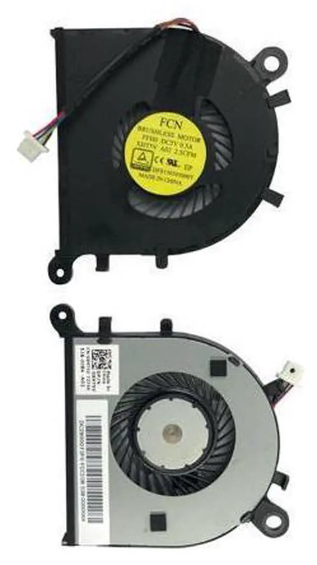 Alt view image 2 of 5 - Cpu cooling fan for Dell XPS 13 9343 9350 9360 9530 XHT5V DC28000F2F0