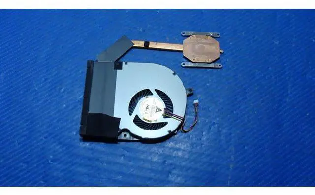 Alt view image 3 of 5 - Cpu cooling fan for Toshiba Satellite P55T-A5116 15.6 inches with Heatsink H000047210