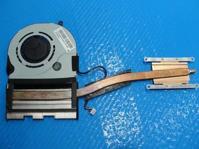 Alt view image 2 of 4 - Cpu cooling fan for Toshiba Satellite E45W-C4200D 15.6 inches with Heatsink H000085330
