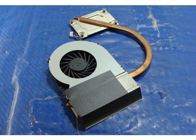 Alt view image 2 of 5 - Cpu cooling fan for Toshiba Satellite C855D-S5104 15.6 inches with Heatsink V000270050