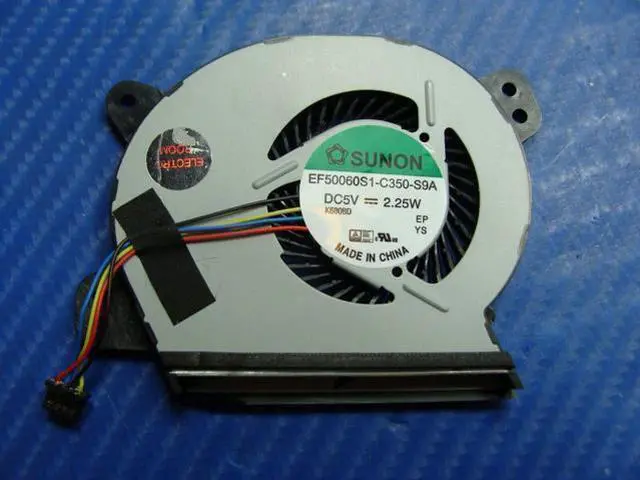 Alt view image 2 of 5 - Cpu cooling fan for Asus EeeBook E402SA-UB03-BL 14 inches 13N0-S2P0401