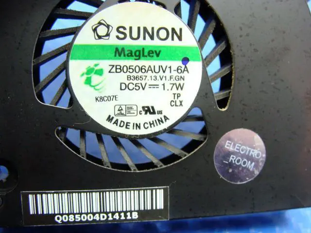 Alt view image 3 of 5 - Cpu cooling fan for A1278 MB466LL/A Late 2008 13 inches 661-4946