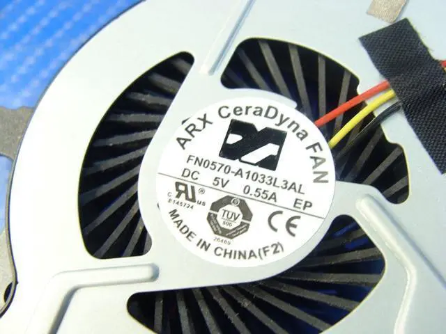 Alt view image 3 of 5 - Cpu cooling fan for Toshiba Satellite C55Dt-B5128 15.6 inches DC28000EPR0