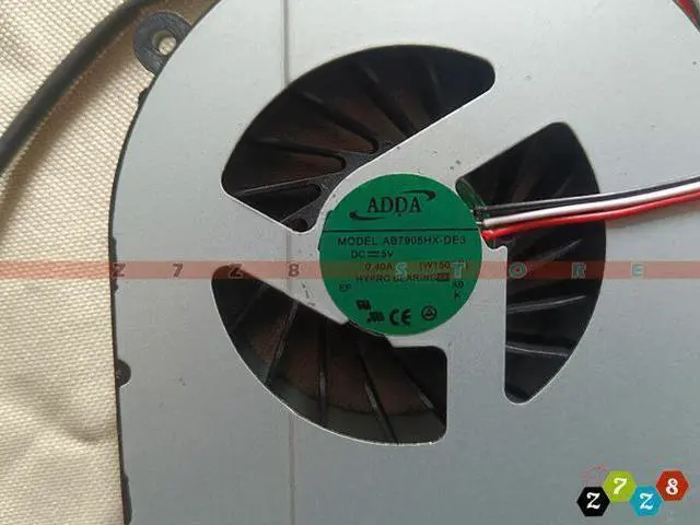Alt view image 3 of 5 - Cpu cooling fan for Clevo W150 W150er W350 W370 W370ETQ K660E