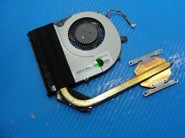 Alt view image 2 of 4 - Cpu cooling fan for Toshiba Satellite P55t-A 15.6 inches Lap with Heatsink H000047210