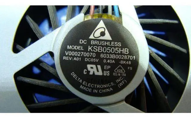 Alt view image 3 of 5 - Cpu cooling fan for Toshiba Satellite C855D-S5320 15.6 inches V000270070