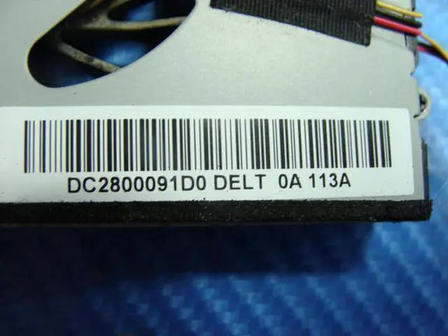 Alt view image 3 of 5 - Cpu cooling fan for Toshiba Satellite A665-S5186 15.6 inches DC2800091D0