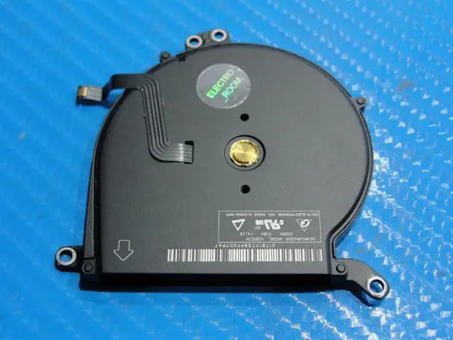 Alt view image 2 of 5 - Cpu cooling fan for Air A1466 13 inches 2017 MQD32LL/A MQD42LL/A 923-00507