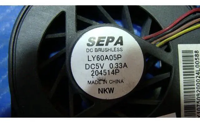 Alt view image 3 of 5 - Cpu cooling fan for Toshiba Satellite P845 14 inches LY60A05P LY60BY10