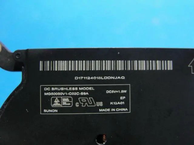 Alt view image 3 of 5 - Cpu cooling fan for Air A1369 13 inches 2011 MC965LL MC966LL 922-9643 #2