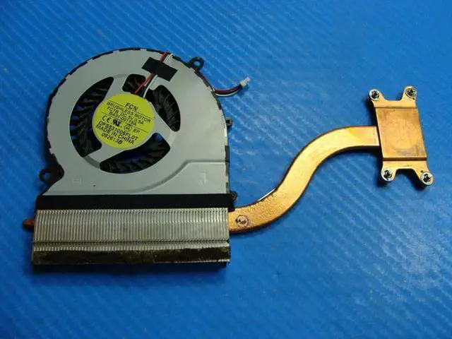 Alt view image 2 of 4 - Cpu cooling fan for Samsung ATIV Book 4 NP470R5E-K01UB 15.6 inches with Heatsink BA62-00797A