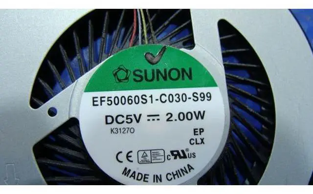 Alt view image 2 of 5 - Cpu cooling fan for Asus S550CA 15.6 inches with Heatsink 13GNSJ1AM010