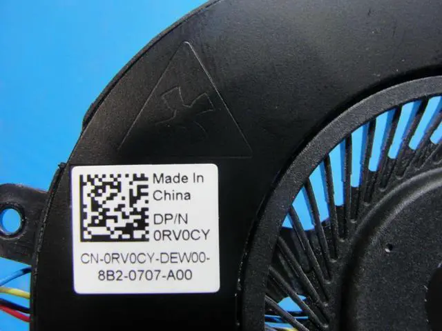 Alt view image 3 of 5 - Cpu cooling fan for Dell Vostro 13 5370 13.3 inches RV0CY
