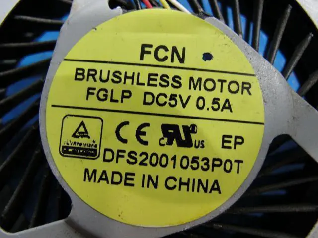Alt view image 3 of 5 - Cpu cooling fan for Dell Inspiron 5576 15.6 inches 4X5CY