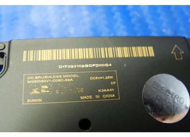 Alt view image 3 of 5 - Cpu cooling fan for Air A1466 13 inches 2013 MD760LL/A MD761LL/A 923-0442