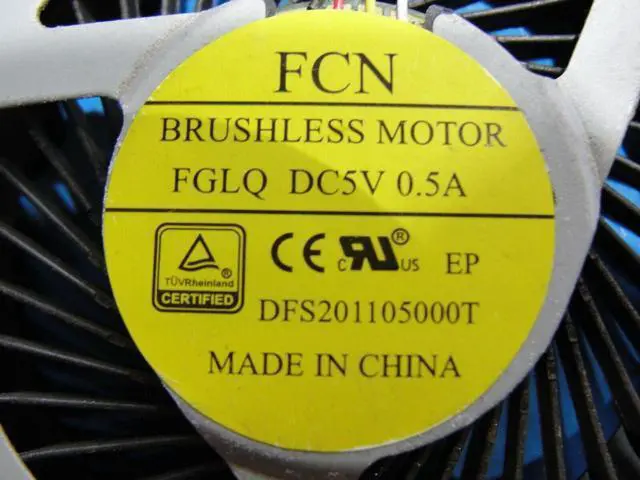 Alt view image 3 of 5 - Cpu cooling fan for Dell Inspiron 5576 15.6 inches RJX6N