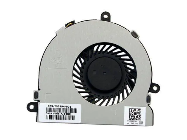 Alt view image 2 of 5 - Cpu cooling fan for HP 15-G000 15-G100 DC28000E3S