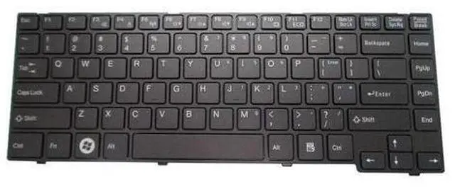 Main image of English US Keyboard For Fujitsu LifeBook UH552 UH572 CP615704-01 CP579494-01