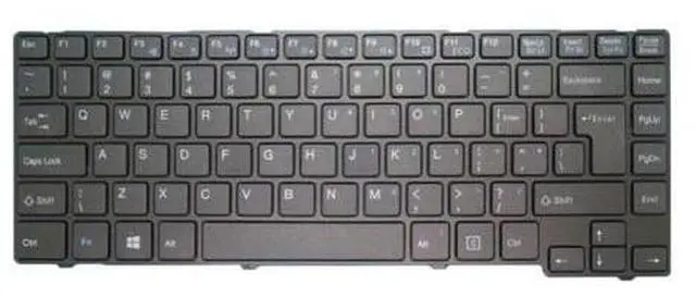 Main image of US Keyboard for FUJITSU LifeBook UH572 UH55 UH574 UH554 Big Enter Button Laptop