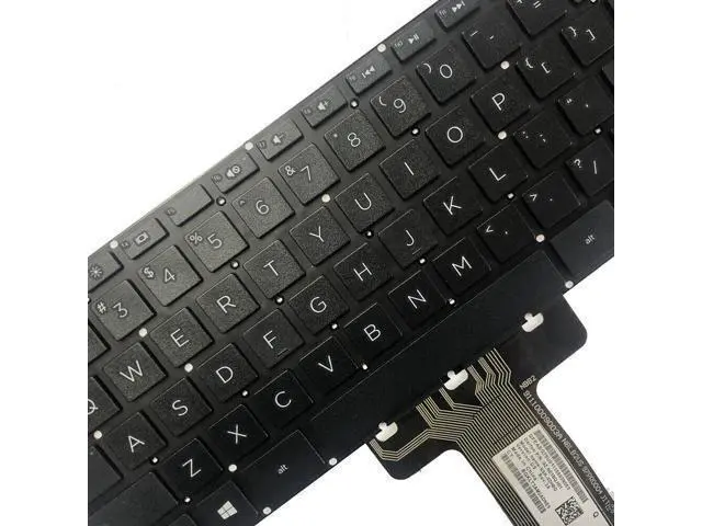 Alt view image 2 of 5 - US Laptop Keyboard Black for HP 14-DK Series 14-dk1003dx 14s-cf2000 14-cf0013dx