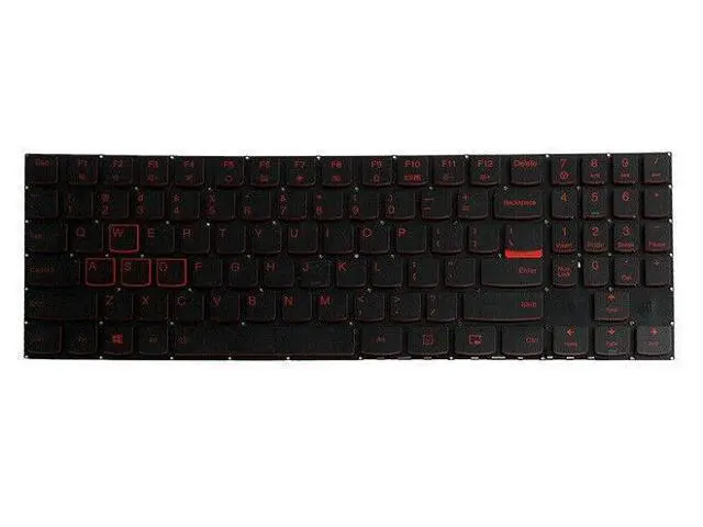 Alt view image 2 of 5 - replacement keyboard for Lenovo Legion Y520-15IKBM Y520-15IKBN Y720-15IKB Red backlit US