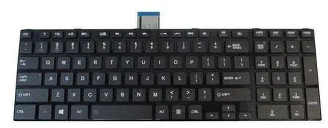 Main image of replacement keyboard for Toshiba Satellite L50-A L50D-A L50T-A L55-A L55D-A L55T-A Black