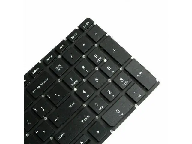 Alt view image 3 of 5 - replacement keyboard for HP PAVILION 15-BA ENGLISH US BLACK NSK-CWBSC PK131O21A00