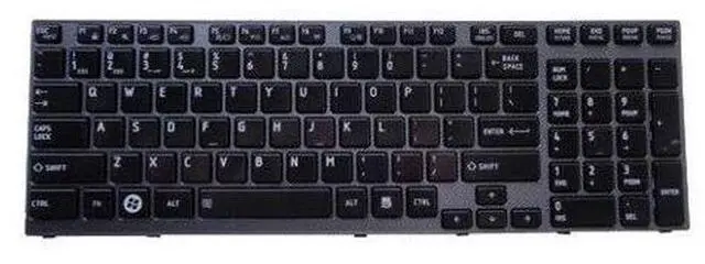 Main image of replacement keyboard for Toshiba Satellite A660 A660D A665 A665D US