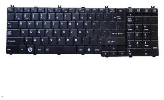 Main image of replacement keyboard for Toshiba Satellite L770 L770D L775 L775D US