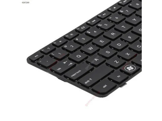 Alt view image 3 of 5 - US Keyboard for HP Pavilion -1000 DV5-2000 GLOSSY FRAME BLACK