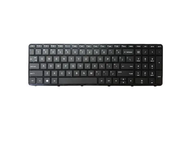 Alt view image 2 of 5 - Laptop US Keyboard with Frame For HP 15-g023cl 15-g02315-g02415-g024nr