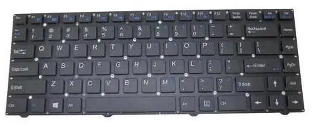 Alt view image 3 of 5 - Keyboard For CLEVO W540EU MP-12B83US-4306W 6-80-W7400-011 English US No Frame