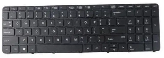 Main image of Non-Backlit US Keyboard for HP ProBook 450 455 470 G3 G4 Laptops