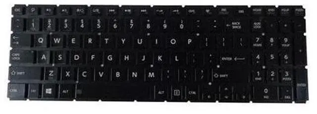 Main image of replacement keyboard for Toshiba Satellite S50-B S55-B S55T-B S55D-B Backlit