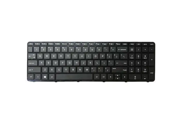 Alt view image 2 of 5 - US Laptop Keyboard With Frame for HP Pavilion 15-N 15-n206nr 15-n034nr