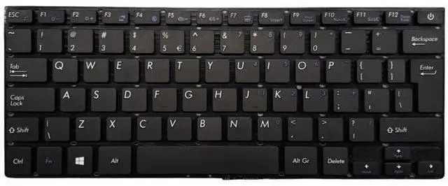 Alt view image 2 of 5 - US KEYBOARD MEDION AKOYA E4241 E4242 MD62050 MD62000 MD61950 QWERTY BLACK